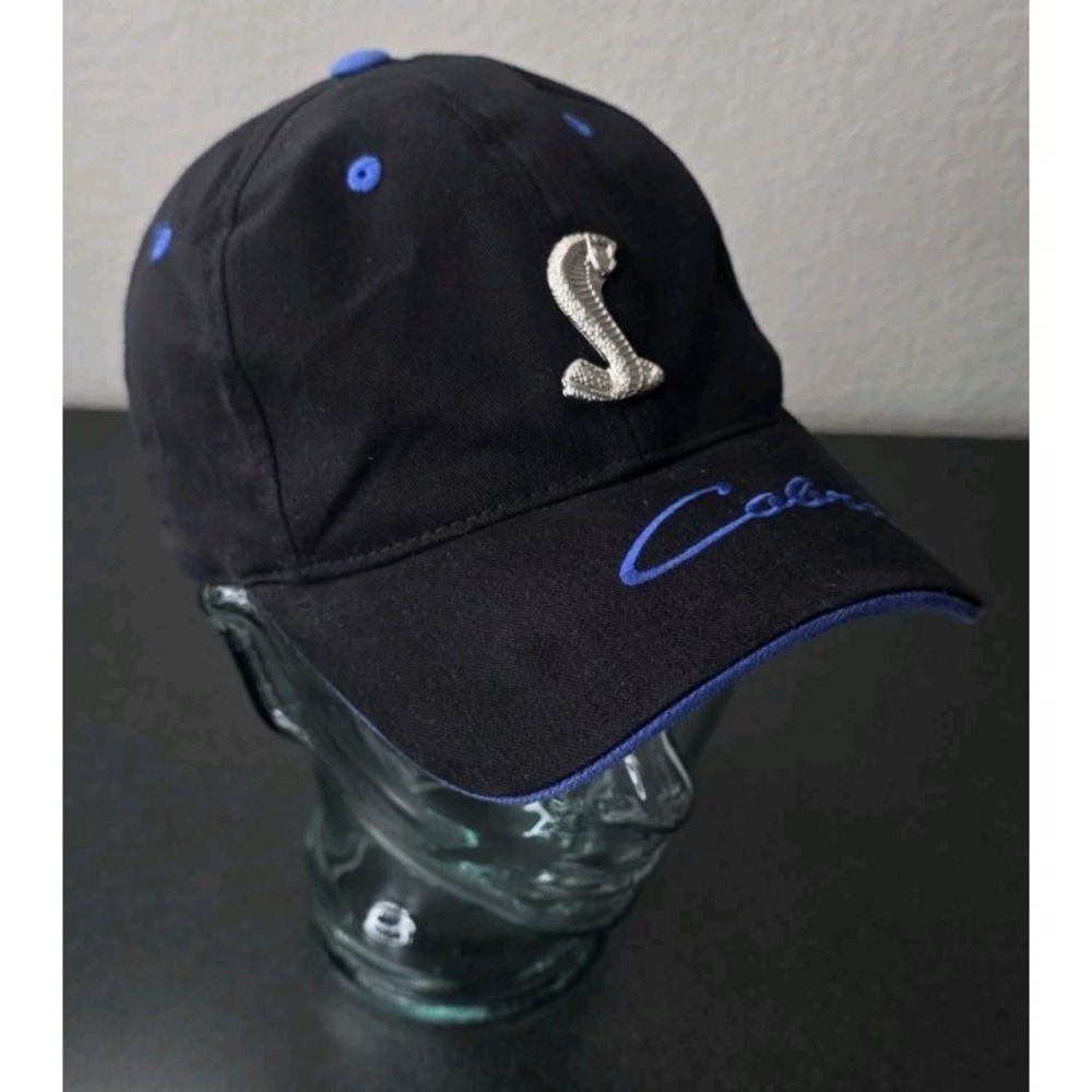 Shelby Logo Hat Ford Collection Mustang Cobra GT500 Super Snake F150 Raptor SVT